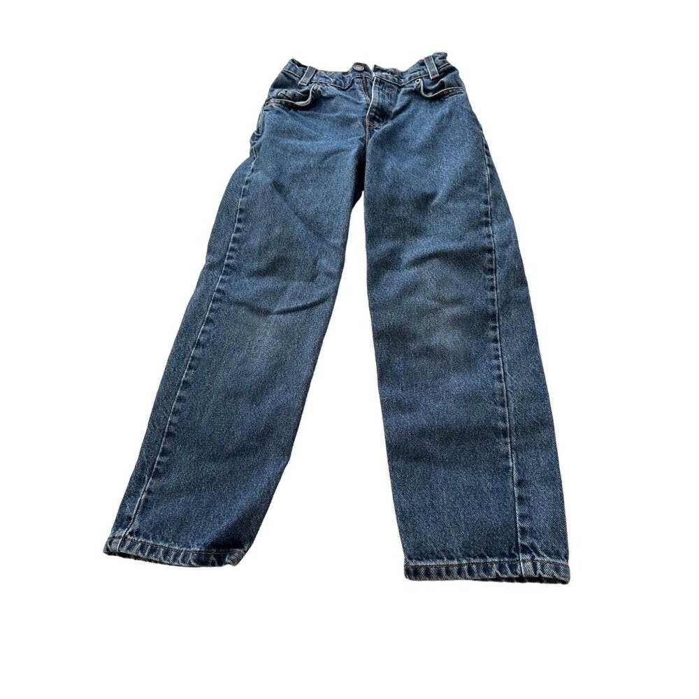 Levi Strauss 5 Pocket Blue Denim Jeans Boy's Size 8 Reg Made In USA 1998 - Picture 3 of 15